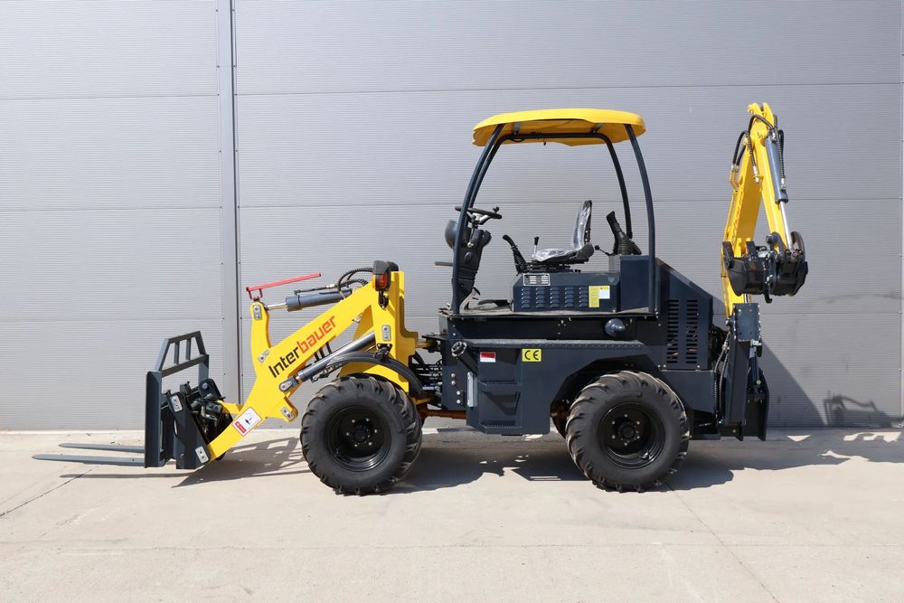 Interbauer KL50  NOWA koparko-ładowarka Interbauer KL15 nie JCB CAT Komatsu New Holland