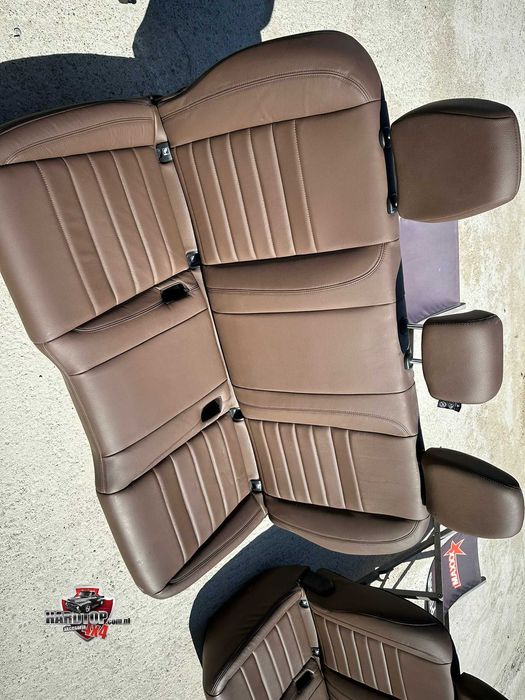 FOTELE Oryginalne Zestaw Skóra TYLNE TYŁ Mercedes X