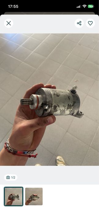 Motor partida/arranque yamaha R3 mt-03