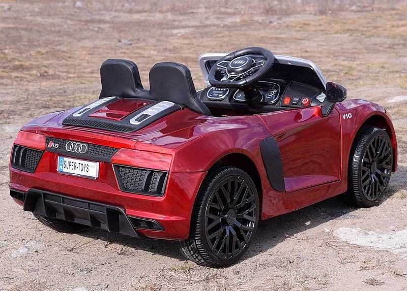 Auto samochód na akumulator AUDI R8na licencji autko elektryczne