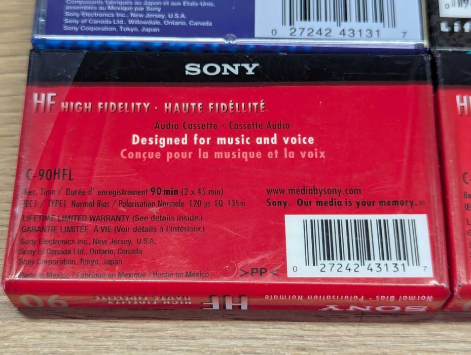 Аудіокасеты аудио кассеты лот 6 штук SONY, TDK, RCA