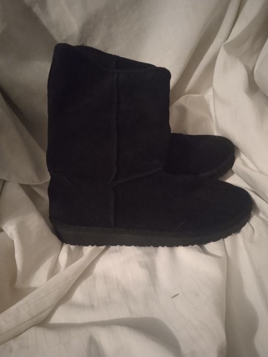 Високi чорнi угги 42- 27-27,5см