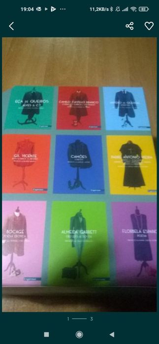 Colecção Grandes Clássicos da Literatura Portuguesa (9 V