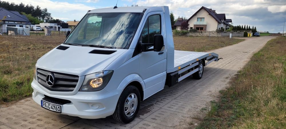 Autolaweta Mercedes Sprinter 316 Hak 3500 Klima Euro 5 Poduszki