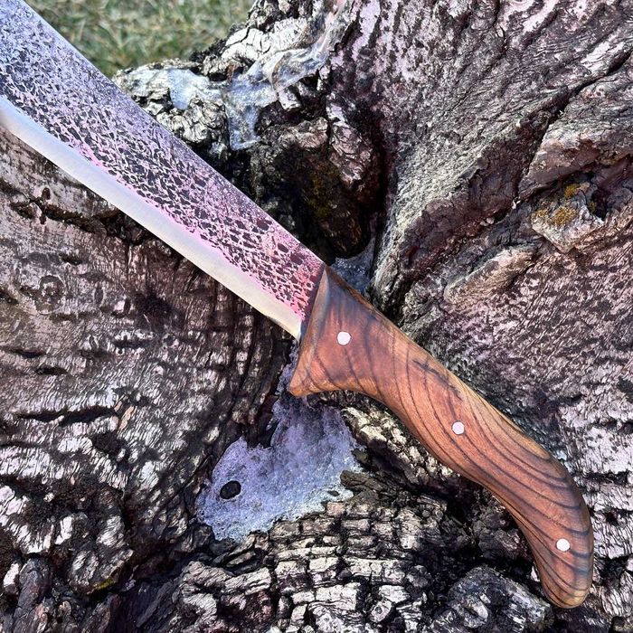 Подарунковий кований мачете зі сталі 65G, кукри, кукрі на подарунок