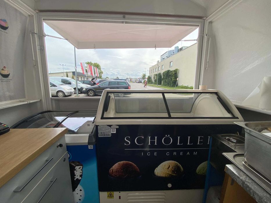 Budka na lody, budka gastronomiczna/gotowiec