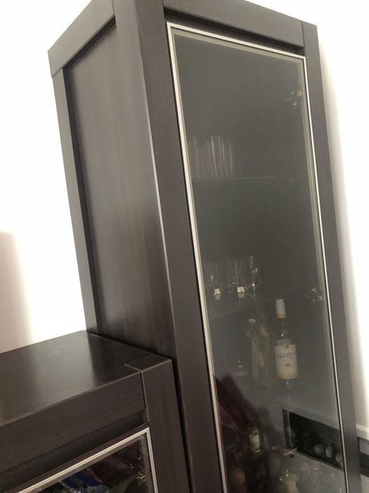 Zestaw Komoda z witryna