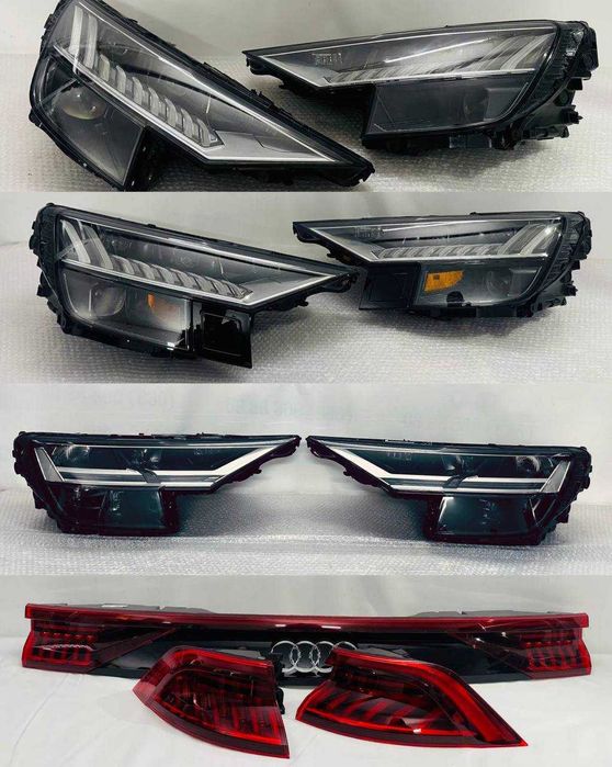 Audi Q8 full led matrix Фара фары ауді ку8 матриця лед trade-in