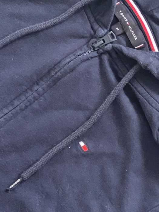 Tommy Hilfiger bluza męska kaptur kangurek M granatowa