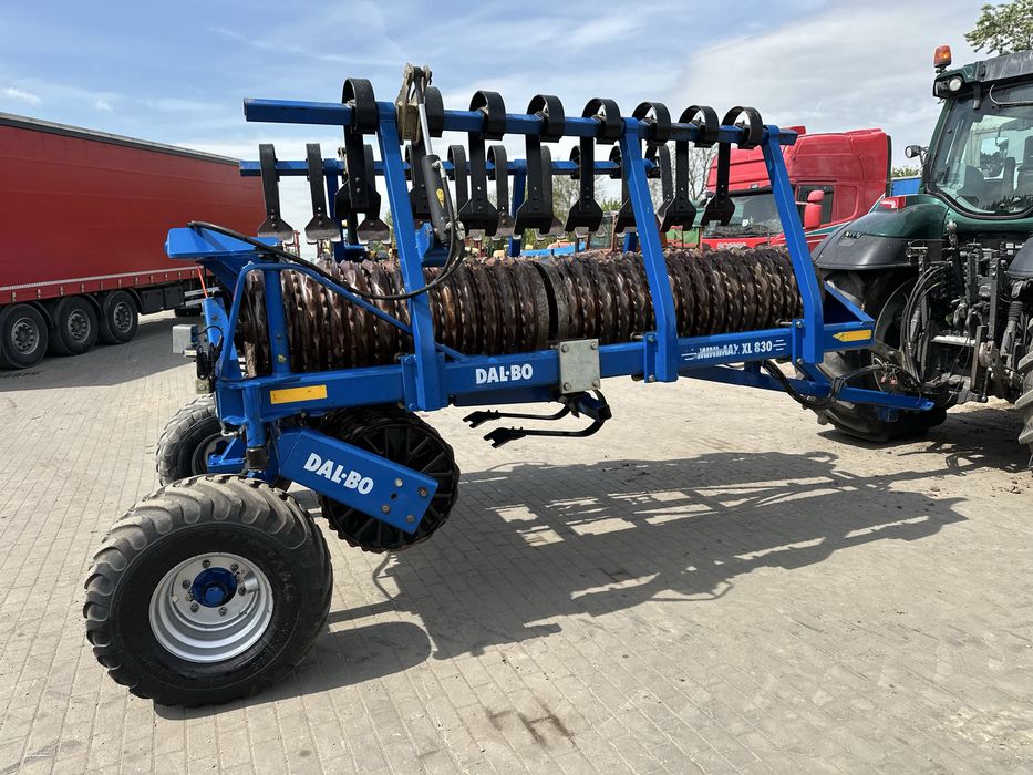Wały posiewne Dalbo MiniMax XL 8,3m włóka hydrauliczna