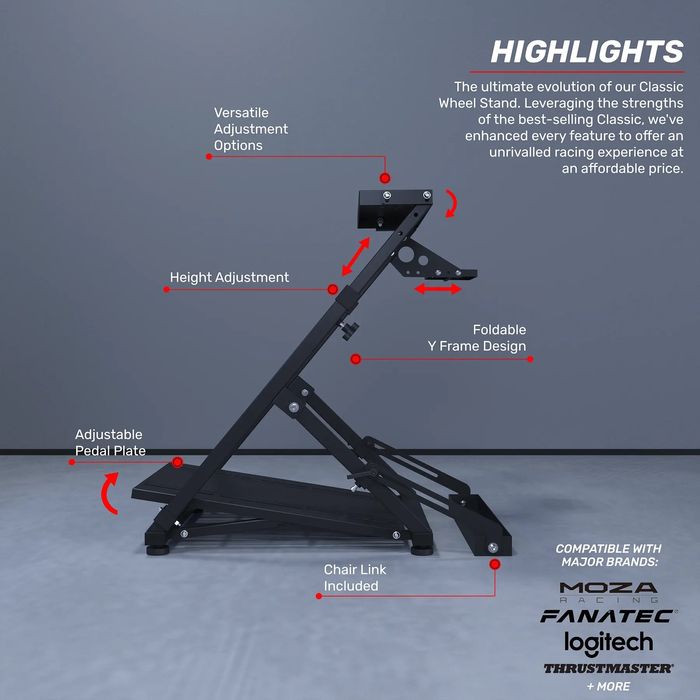 Gt Omega Pro Wheel Stand Novo (suporte volante)