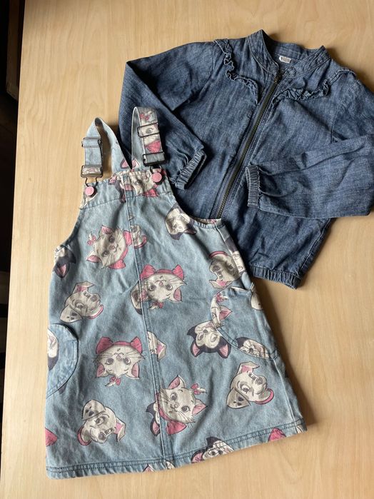 Джинсовий сарафан на дівчинку