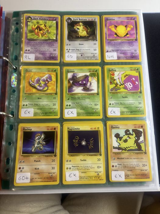 Cartas Pokemon Team Rocket