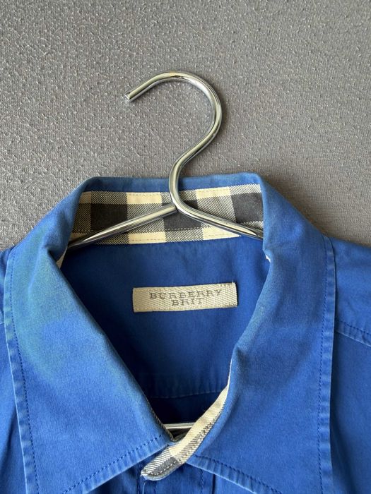 Oryginalna Koszula Burberry Brit Niebieska M | Kratka Nova Check