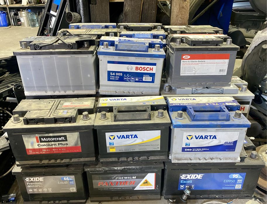 Акамулятор акамулятори до авто 60,70,80,90,100 AH Varta,bosch,exide