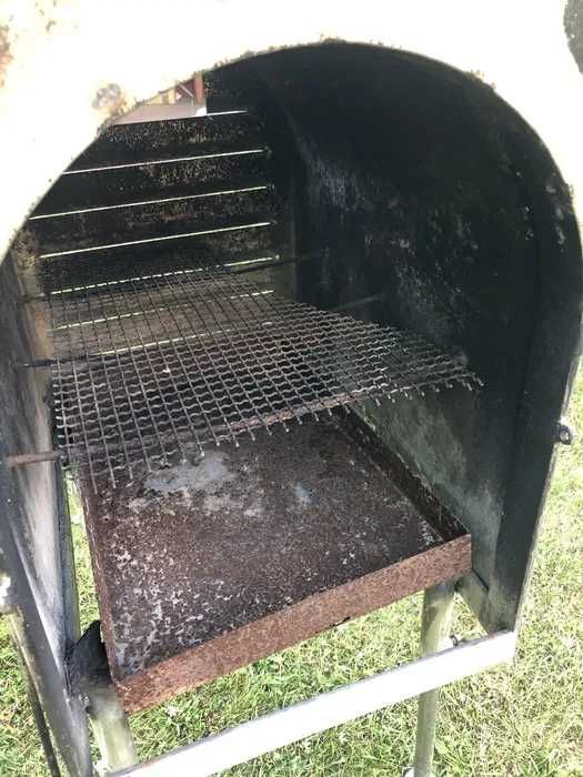 Grill z blachy kwasówki (blacha stal kwasoodporna)