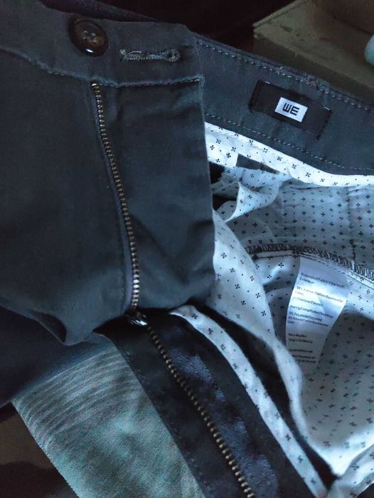 Джинсы (chino W. E. Fashion Germany w31 stretch grey.