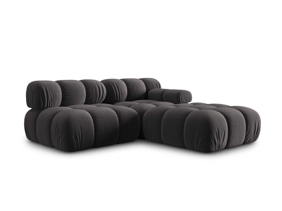 Sofa modułowa aksamitna lewostronna 4-osobowa TROPEA (Westwing)