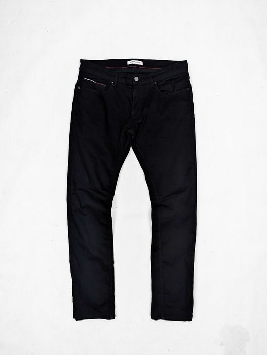 Tommy Hilfiger czarne spodnie jeansowe jeansy 36 XL