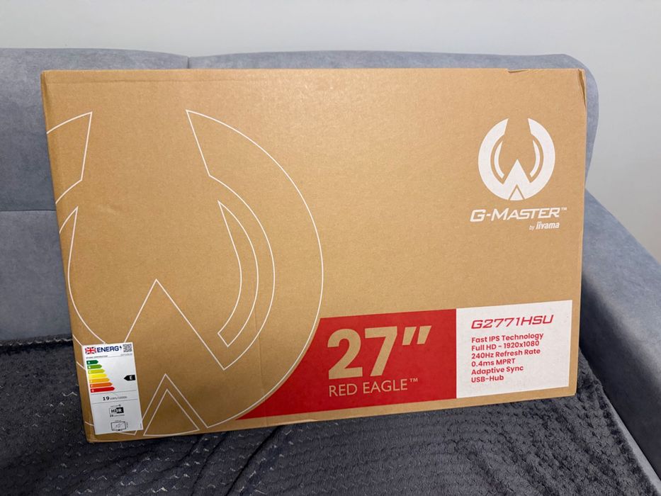 Monitor Iiyama 27" G2771HSU-B1 IPS 240Hz NOWY