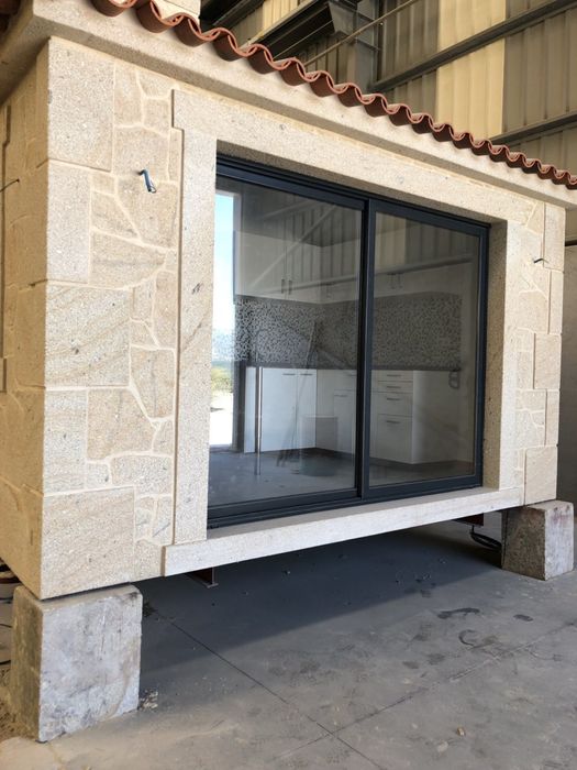 casa de pedra portátil