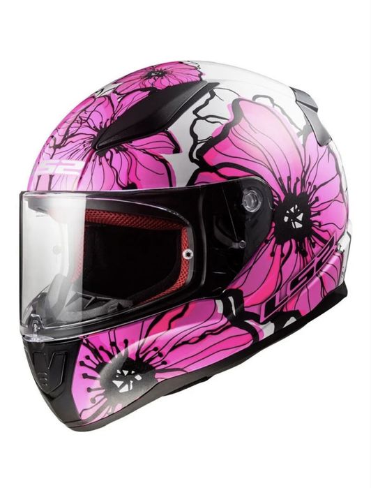 Capacete ls2-ff353 rapid II poppies