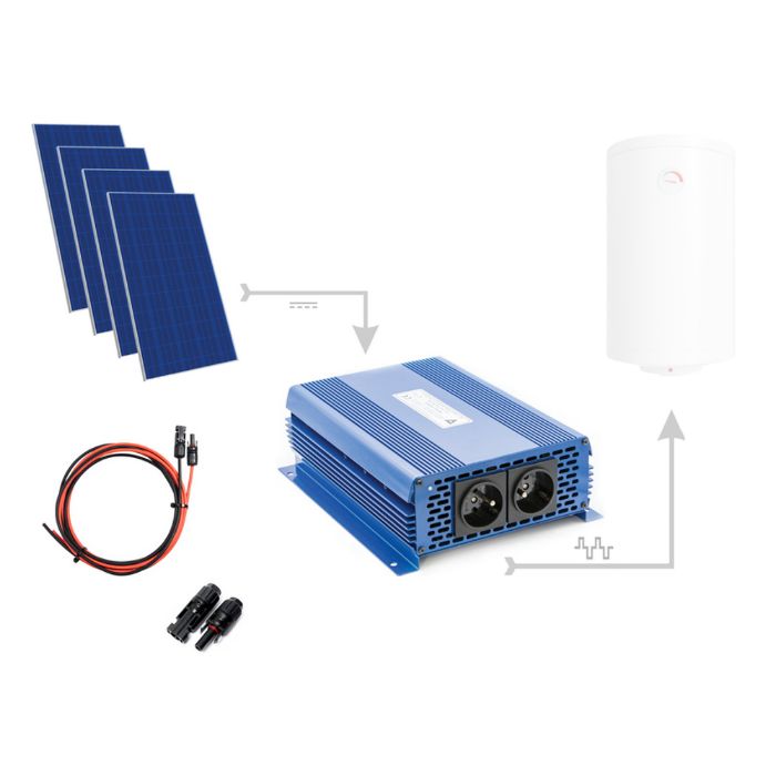 Zestaw fotowoltaiczny do grzania CWU ECO Solar Boost 1650W MPPT 4xPV M
