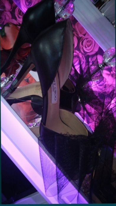 Sandałki szpilki Jimmy choo 40 ślub