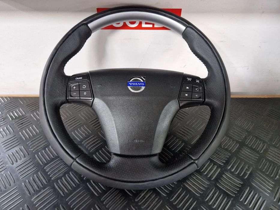 KIEROWNICA SPORT R-DESIGNE VOLVO V50 S40 C30 C70 OBSZYTA!!