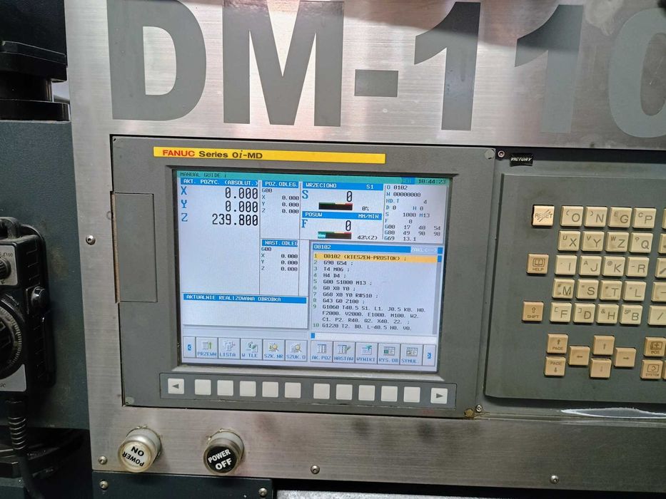 Pionowe centrum obróbcze