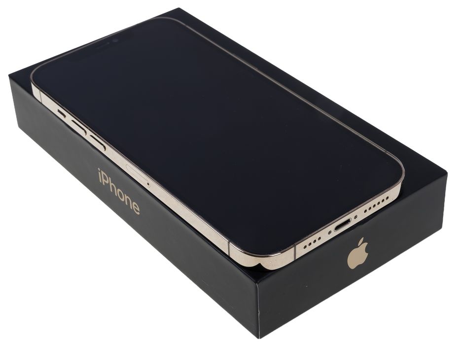 iPhone 12 Pro Max 128 GB Gold/Złoty – stan idealny, od nowości w etui