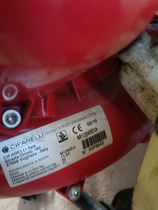 Opryskiwacz dmuchawa Cifarelli M1200