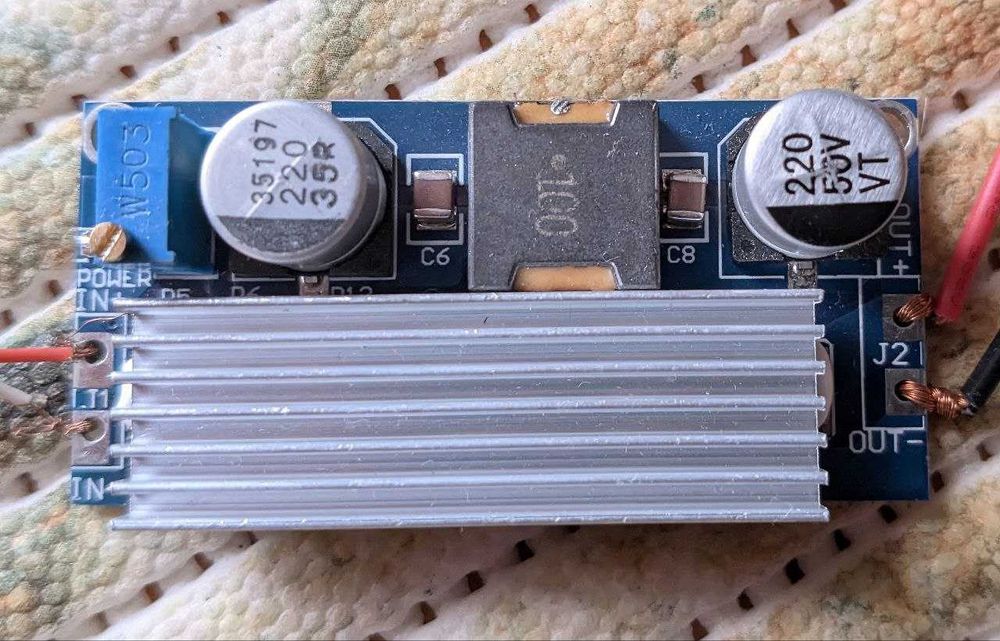 Регульований модуль живлення 3v-35v до 128 Вт