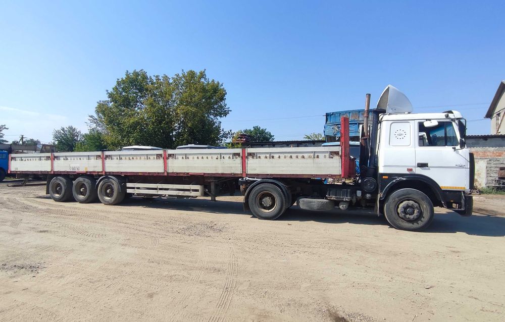 Длинномер, МАЗ перевезення великогабаритних вантажів (довжина  13,60м)