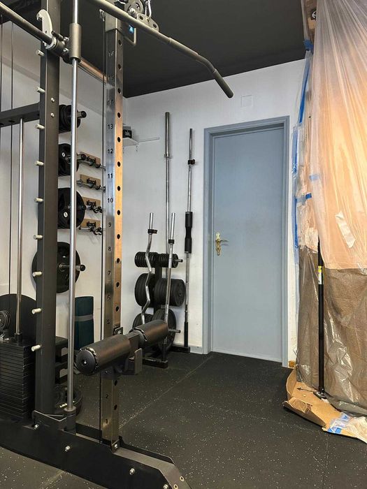 Multipower - Smith Machine + Rack + Polia Dupla + Jammer Arms