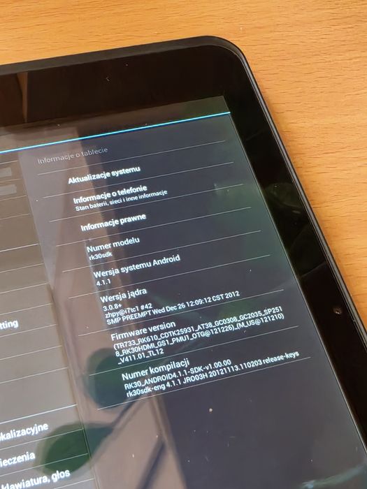 Tablet Kiano Android