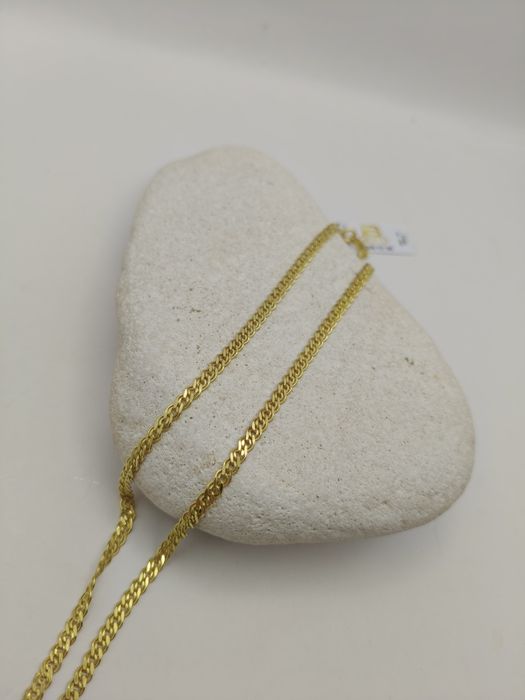 Złoty Łańcuszek Mona Lisa 45cm Pr.585 Nowy Zapraszamy