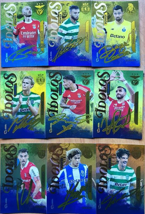IDOLOS do Futebol Português 2025/26 - Trading Cards Panini