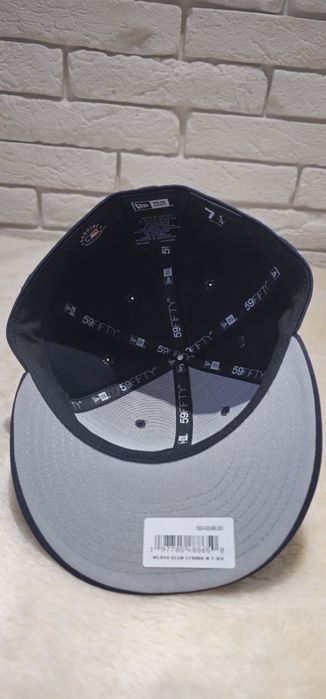 Кепка New York Yankees 2024 ALTERNATE CLUBHOUSE Heather Navy Fitted Ha