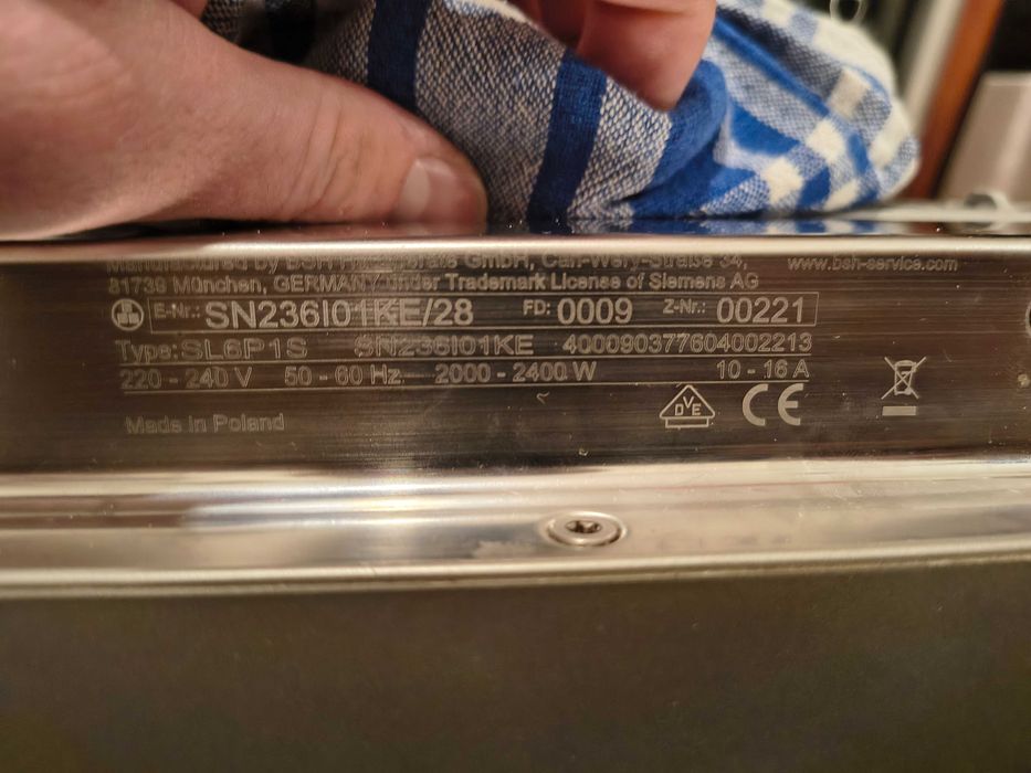 Zmywarka iq300 Siemens podblatowa