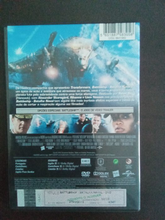 DVD Batalha Naval