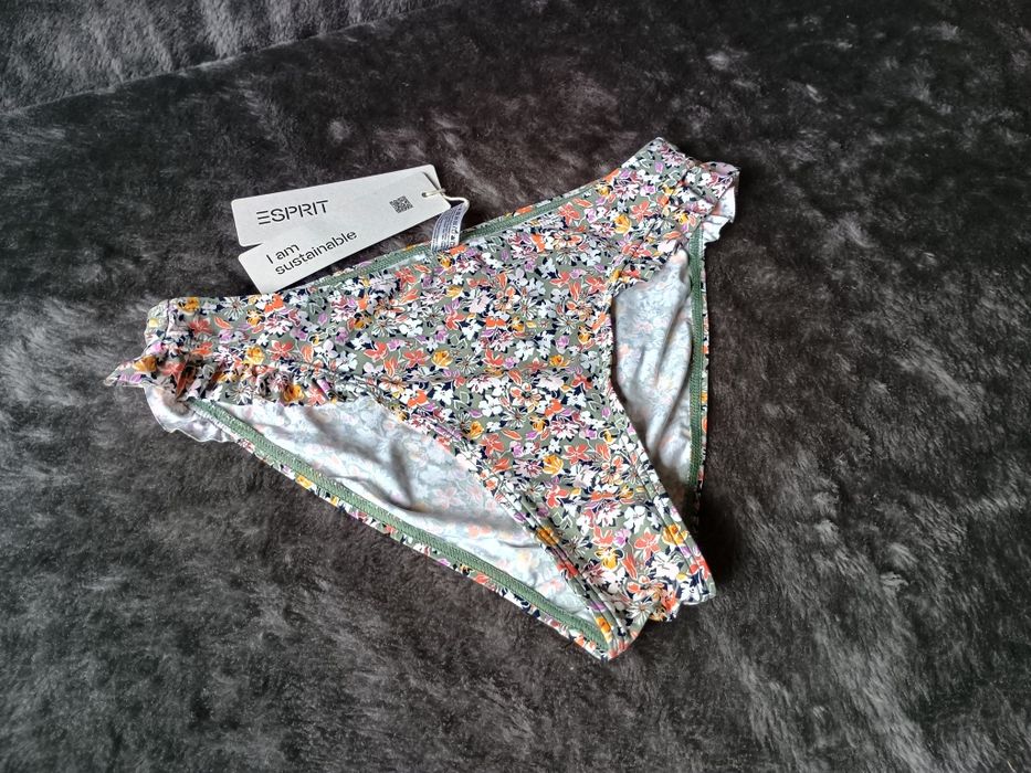 Dół od bikini Szałwiowe w kwiaty