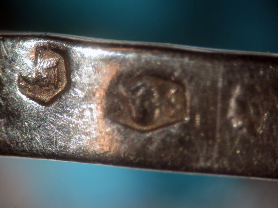 Złoty (próba 583 - 14k) pierścionek z turkusem Warmet