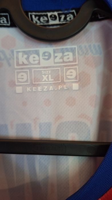 zestaw koszulek piłkarskich Budowlani Łódź, rugby, Keeza