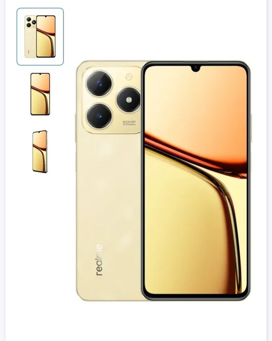Realme C61 8/256Gb (RMX3930) Sparkle Gold
Realme C61 8/256Gb (RMX3930)
