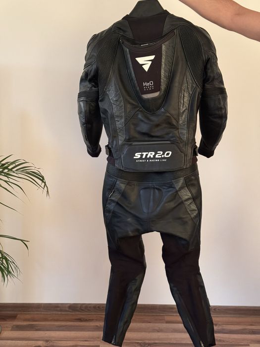 Kombinezon dwuczęściowy SHIMA str 2.0 black czarny szary