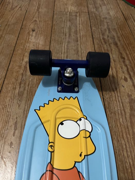 Skate Penny Nickel Edição Especial Bart Simpson