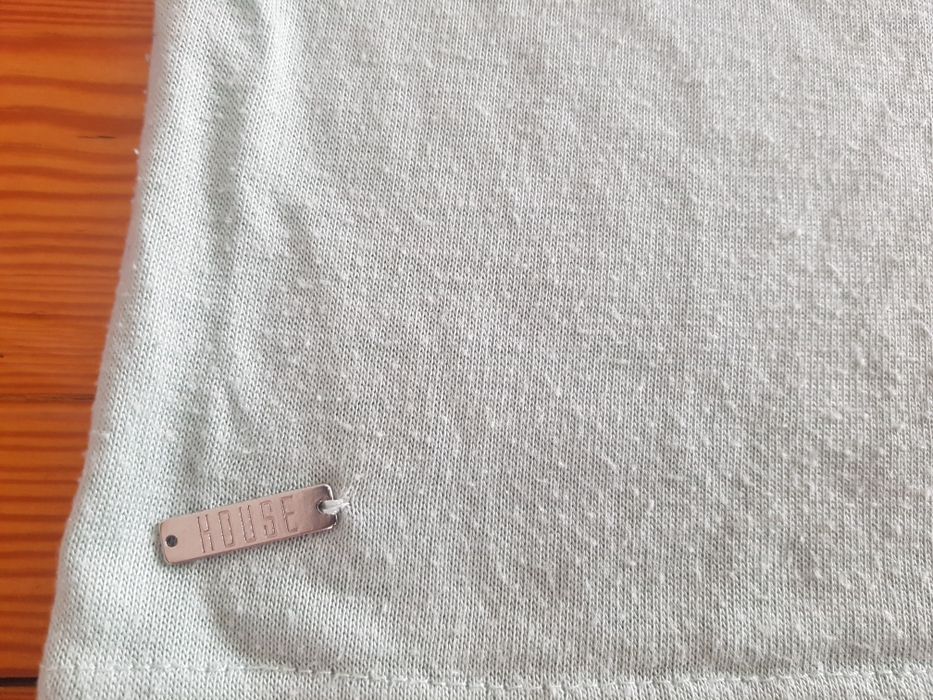 Cienki sweter dziewczęcy rękaw 3/4