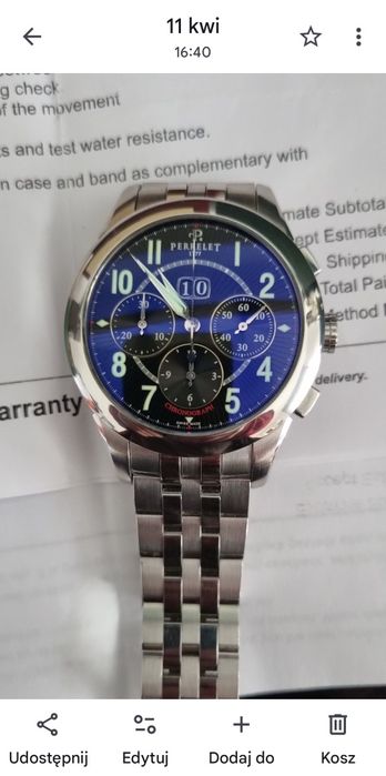 Perrelet Watches Big Date model A10008/C