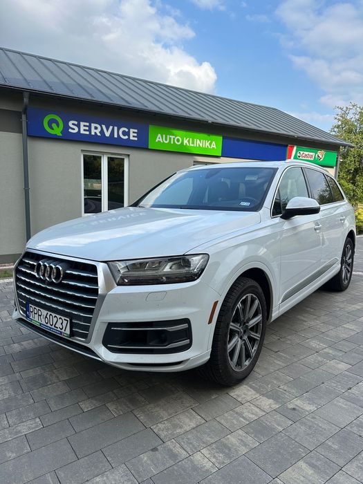 Audi Q7 Audi Q7 Prestige 3.0 TFSI quattro | 2018 | Biała Perła  Hak